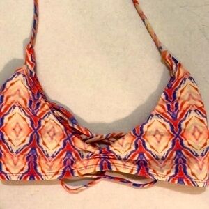 Quint soul Boho tribal removable padded bikini top size small petite